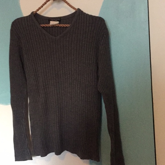 Vintage Chateau Works Gray knitted Sweater - Picture 3 of 7